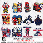 Houston Texans NFL Bundle 12 Svg Eps Dxf Png File, Digital Download, Instant Download