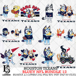 Houston Texans NFL Bundle 12 Svg Eps Dxf Png File, Digital Download, Instant Download