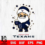 Houston Texans Santa Claus Coffe Svg Eps Dxf Png File,NFL Svg Files,Digital Download,Sublimation,Instant Download