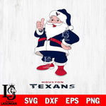 Houston Texans Santa claus Svg Eps Dxf Png File,NFL Svg Files,Digital Download,Sublimation,Instant Download