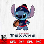 Houston Texans Stitch Disney, Svg Eps Dxf Png File, Digital Download