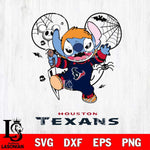 Houston Texans Stitch Michael Halloween Svg Eps Dxf Png File, Digital Download, Instant Download