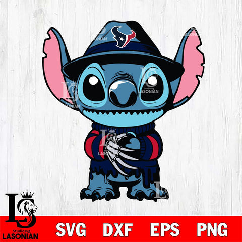 Houston Texans Stitich Freddy Krueger Football Svg Eps Dxf Png File, NFL svg, Digital Download, Instant Download