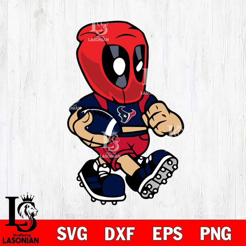 Houston Texans deadpool 3 Sport Svg Eps Dxf Png File, Digital Download, Instant Download