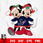 Houston Texans mickey christmas 11 Svg Eps Dxf Png File, Digital Download, Instant Download