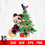 Houston Texans mickey christmas 12 Svg Eps Dxf Png File, Digital Download, Instant Download