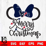 Houston Texans mickey christmas 3 Svg Eps Dxf Png File, Digital Download, Instant Download