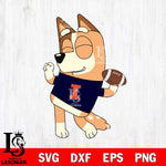 Illinois Fighting Illini Chilli bluey Svg Eps Dxf Png File, Digital Download, Instant Download