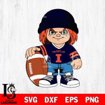 Illinois Fighting Illini Chucky Horror 4 Svg Eps Dxf Png File, NCAA svg, Digital Download, Instant Download