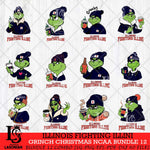 Illinois Fighting Illini Grinch Christmas NCAA Bundle 12 Svg Eps Dxf Png File,Cricut files, Digital Download, Instant Download