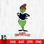 Illinois Fighting Illini Grinch Leopard Coffee Svg Eps Dxf Png File, Digital Download, Instant Download