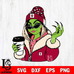 Indiana Hoosiers Boujee Grinch 9 Svg Eps Dxf Png File, Digital Download, Instant Download