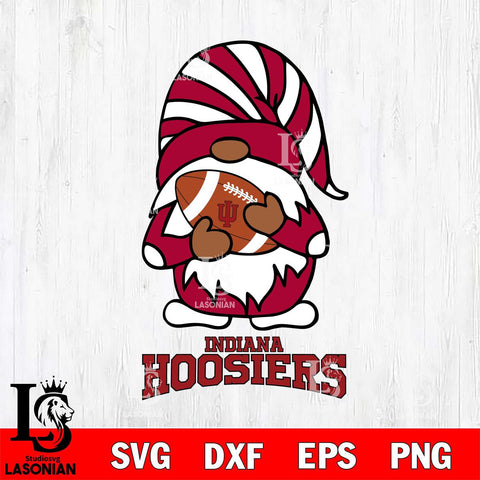 Indiana Hoosiers Gnomes Football Svg Eps Dxf Png File, Digital Download, Instant Download