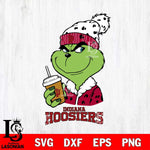 Indiana Hoosiers Grinch hat Svg Eps Dxf Png File, Digital Download, Instant Download