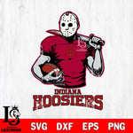 Indiana Hoosiers Jason Voorhees 9 Svg Eps Dxf Png File, Digital Download