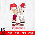 Indiana Hoosiers Merry KissMyass Svg Eps Dxf Png File,NCAA Svg Files,Digital Download,Sublimation,Instant Download