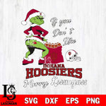 Indiana Hoosiers Merry kissmyass grinch Svg Eps Dxf Png File,NCAA Svg Files,Digital Download,Sublimation,Instant Download