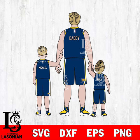 Indiana Pacers Best Dad Ever , NBA Basketball ,Father day Svg Eps Dxf Png File, Digital Download, Instant Download