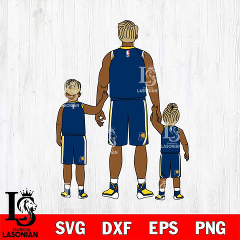 Indiana Pacers Father day , Best Dad Ever , NBA Basketball Svg Eps Dxf Png File, Digital Download, Instant Download