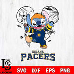 Indiana Pacers Stitch Michael Halloween Svg Eps Dxf Png File, Digital Download, Instant Download