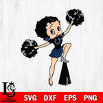 Indianapolis Colts Betty Boop Cheer Leader Svg Eps Dxf Png File, Digital Download, Instant Download