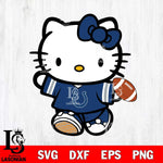 Indianapolis Colts Cute Hello Kitty Football 7 Svg Eps Dxf Png File, NFL svg, Digital Download, Instant Download