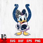 Indianapolis Colts Fancy Daisy Duck Disney Svg Eps Dxf Png File, Digital Download, Instant Download