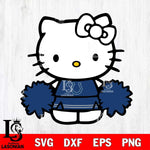 Indianapolis Colts Hello Kitty sport 3 Svg Eps Dxf Png File, Digital Download, Instant Download