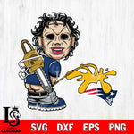 Indianapolis Colts Leatherface Piss On New England Patriots Svg Eps Dxf Png File, Digital Download, Instant Download