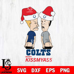 Indianapolis Colts Merry KissMyass Svg Eps Dxf Png File,NCAA Svg Files,Digital Download,Sublimation,Instant Download