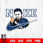 Indianapolis Colts Michael Myers Nike Svg Eps Dxf Png File, Digital Download, Instant Download