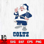 Indianapolis Colts Santa claus Svg Eps Dxf Png File,NFL Svg Files,Digital Download,Sublimation,Instant Download