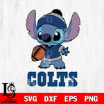 Indianapolis Colts Stitch Disney, Svg Eps Dxf Png File, Digital Download