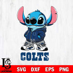 Indianapolis Colts Stitch Disney NFL Svg Eps Dxf Png File, Digital Download, Instant Download