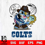 Indianapolis Colts Stitch Freddy Krueger Halloween Svg Eps Dxf Png File, Digital Download, Instant Download