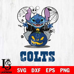 Indianapolis Colts Stitch Horror Halloween Svg Eps Dxf Png File, Digital Download, Instant Download