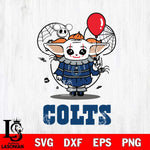 Indianapolis Colts Stitch Pennywise Halloween Svg Eps Dxf Png File, Digital Download, Instant Download