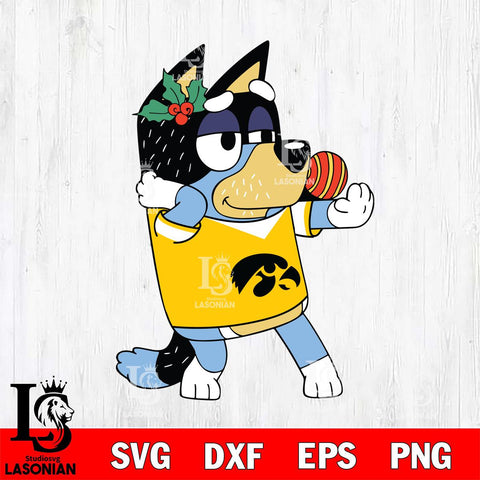 Iowa Hawkeyes Bandit Heeler Christmas Svg Eps Dxf Png File, Digital Download, Instant Download