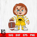 Iowa Hawkeyes Chucky Horror 7 Svg Eps Dxf Png File, NCAA svg, Digital Download, Instant Download