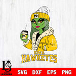 Iowa Hawkeyes Girls Grinch Bougie Svg Eps Dxf Png File, Digital Download, Instant Download