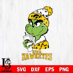 Iowa Hawkeyes Grinch Bougie Leopard Svg Eps Dxf Png File, Digital Download, Instant Download