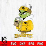 Iowa Hawkeyes Grinch Bougie Sport Svg Eps Dxf Png File, Digital Download, Instant Download