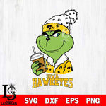 Iowa Hawkeyes Grinch hat Svg Eps Dxf Png File, Digital Download, Instant Download