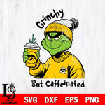 Iowa Hawkeyes Grinchy But Caffeinated Svg Eps Dxf Png File, Digital Download, Instant Download