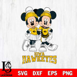 Iowa Hawkeyes Mickey And Minnie Mouse Football Svg Eps Dxf Png File, NCAA svg , File Cut , Digital Download , Instant Download, Cut Svg Files