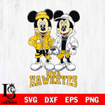 Iowa Hawkeyes Mickey Minnie Mouse Football Svg Eps Dxf Png File, NCAA svg , File Cut , Digital Download , Instant Download, Cut Svg Files