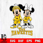 Iowa Hawkeyes Mickey Minnie Rugby Hoodie Svg Eps Dxf Png File, NCAA svg , File Cut , Digital Download , Instant Download, Cut Svg Files