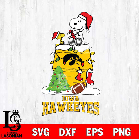 Iowa Hawkeyes Snoopy Sport 11 Svg Eps Dxf Png File, Digital Download