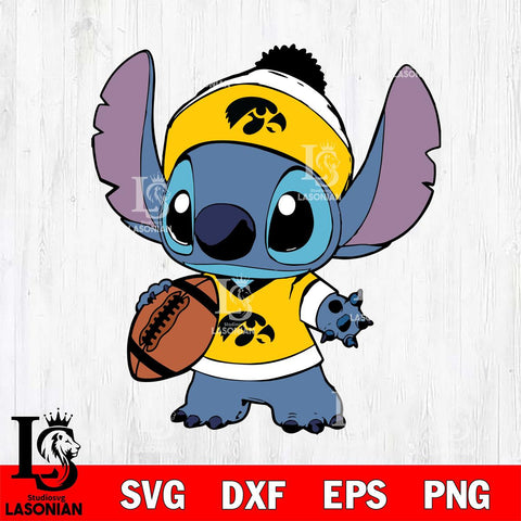 Iowa Hawkeyes Stitch Svg Eps Dxf Png File, NCAA svg, Digital Download, Instant Download