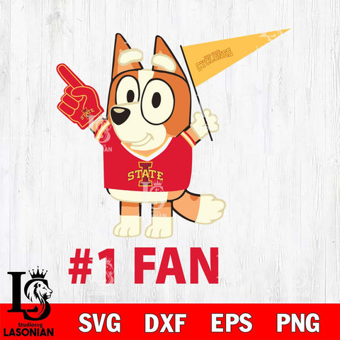 Iowa State Cyclones Bingo 1# Fan Svg Eps Dxf Png File,NCAA Svg Files,Bluey svg ,Digital Download ,Instant Download, Cricut File